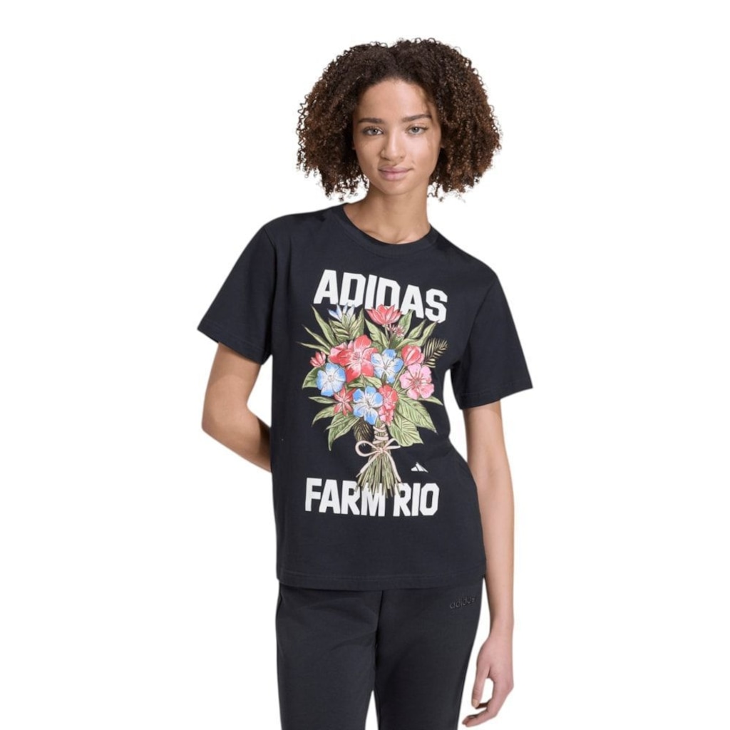 Imagem 1 do produto Camiseta Adidas x Farm Rio Feminina