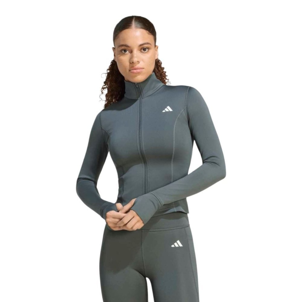 Imagem 1 do produto Jaqueta adidas Optime Essentials Zíper Feminina