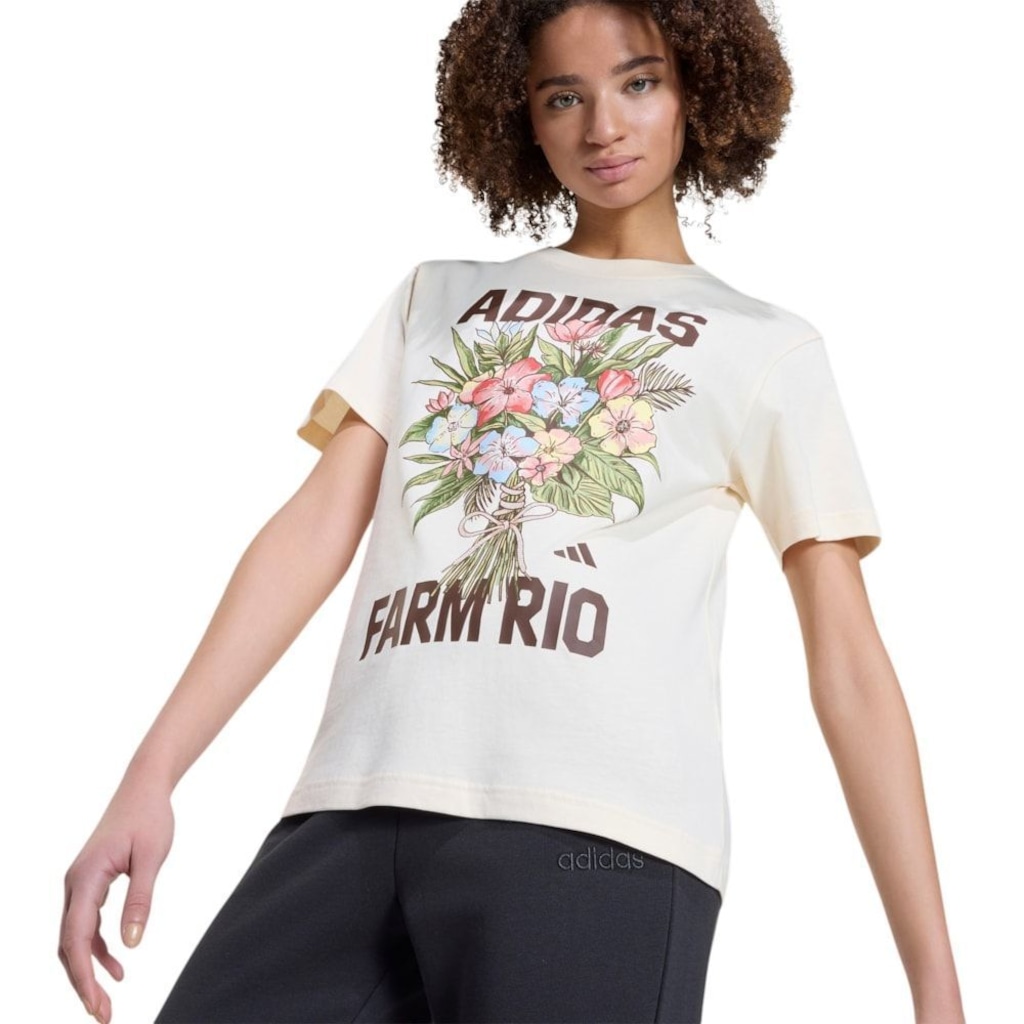 Imagem 3 do produto Camiseta adidas x Farm Rio Feminina
