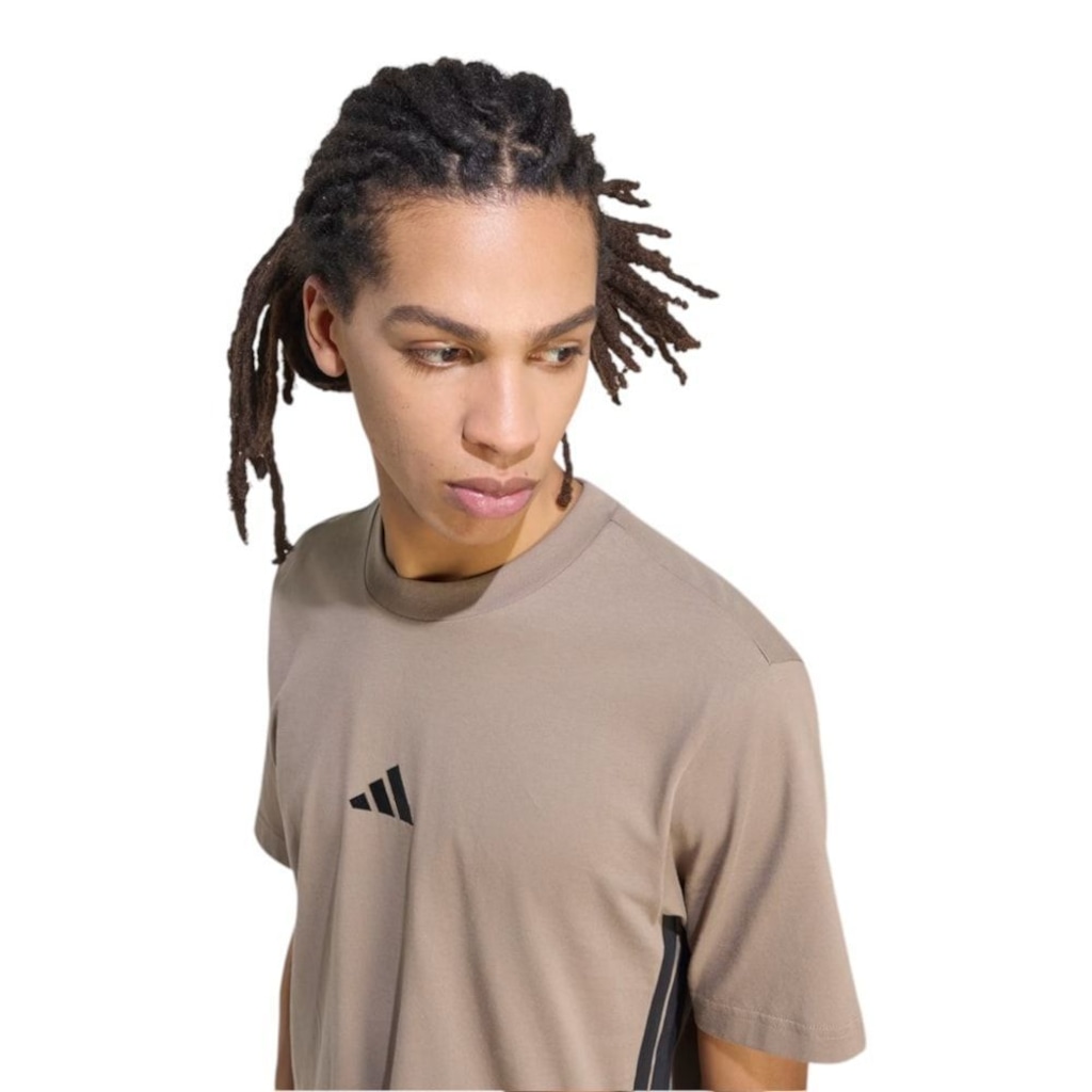 Imagem 3 do produto Camiseta adidas D4T Workout 3 Listras Masculina