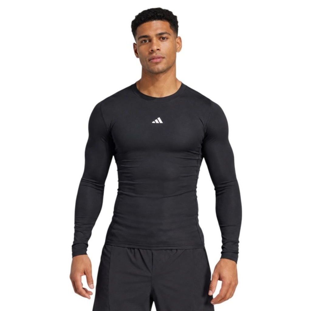 Imagem 1 do produto Camisa Adidas Techfit Compression Manga Longa Masculina