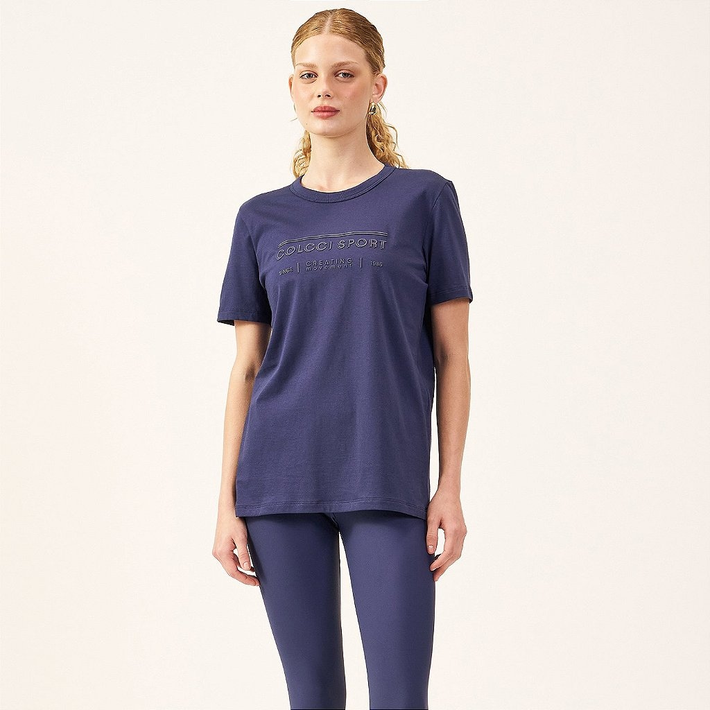 Imagem 4 do produto Camiseta Colcci Comfort Com Relevo Feminina