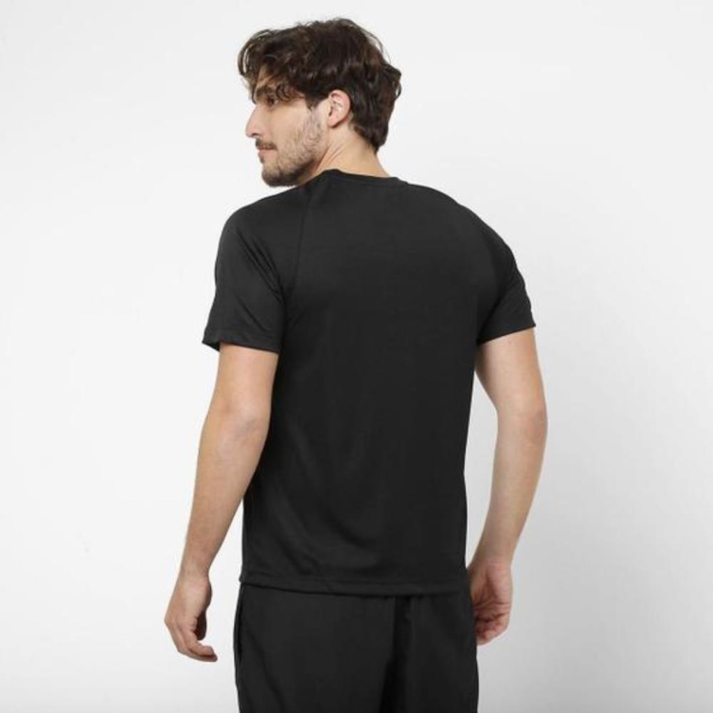 Imagem 2 do produto Camiseta Dry Lupo Masculina Recorte Manga Curta Fitness
