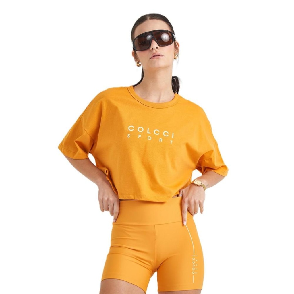 Imagem 1 do produto Cropped Colcci Algodão Logo Originals Feminino