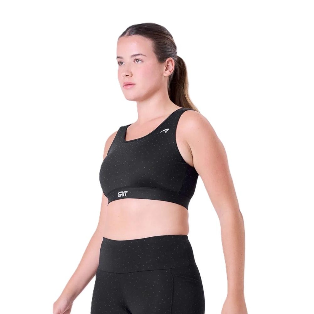Imagem 1 do produto Top Feminino Authen Grit Reflect Com Bojo GRIT BOSSA