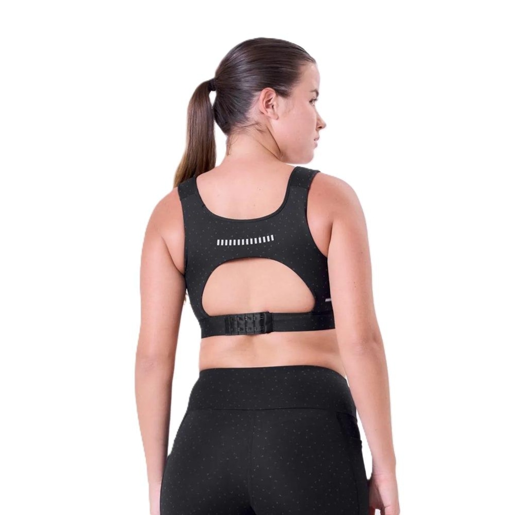Imagem 3 do produto Top Feminino Authen Grit Reflect Com Bojo GRIT BOSSA