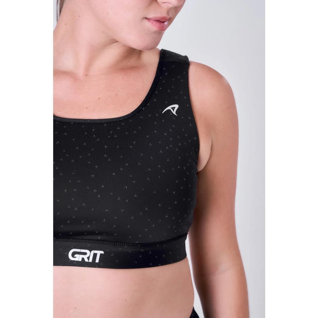 Imagem 4 do produto Top Feminino Authen Grit Reflect Com Bojo GRIT BOSSA