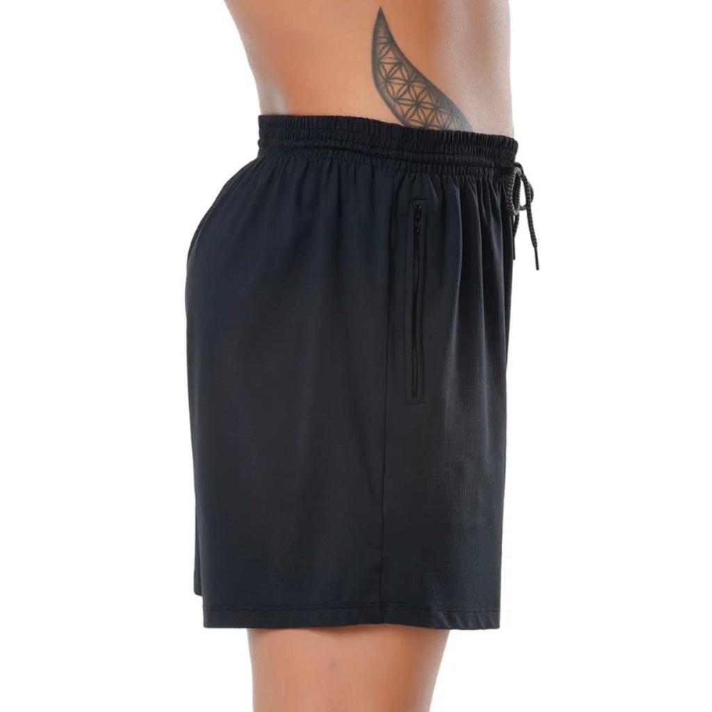 Imagem 3 do produto Bermuda Fitness Masculina Bolso Zíper Elite