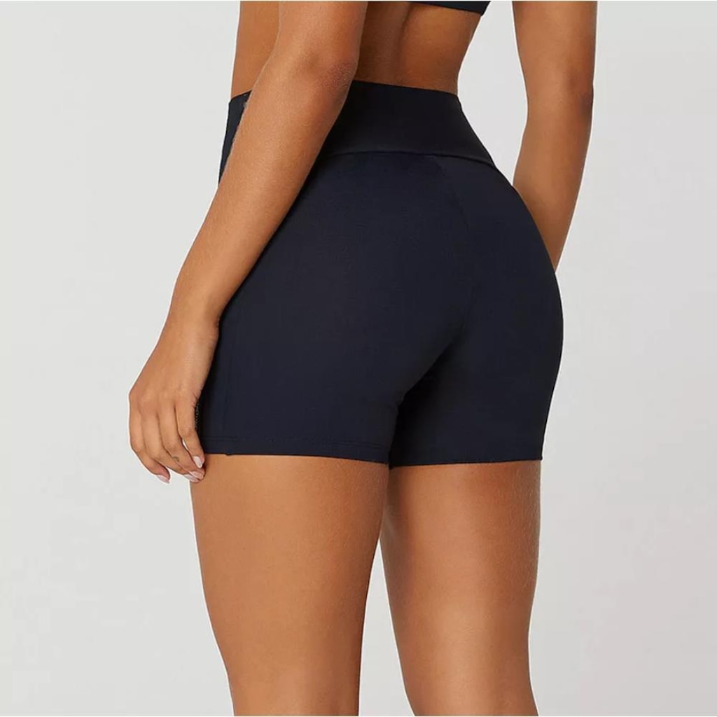 Imagem 3 do produto Bermuda Feminina Meia Coxa Alto Giro Logo