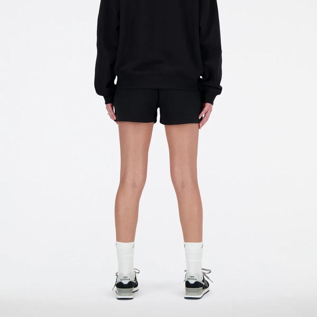 Imagem 3 do produto Short Feminino New Balance Moletom Essential