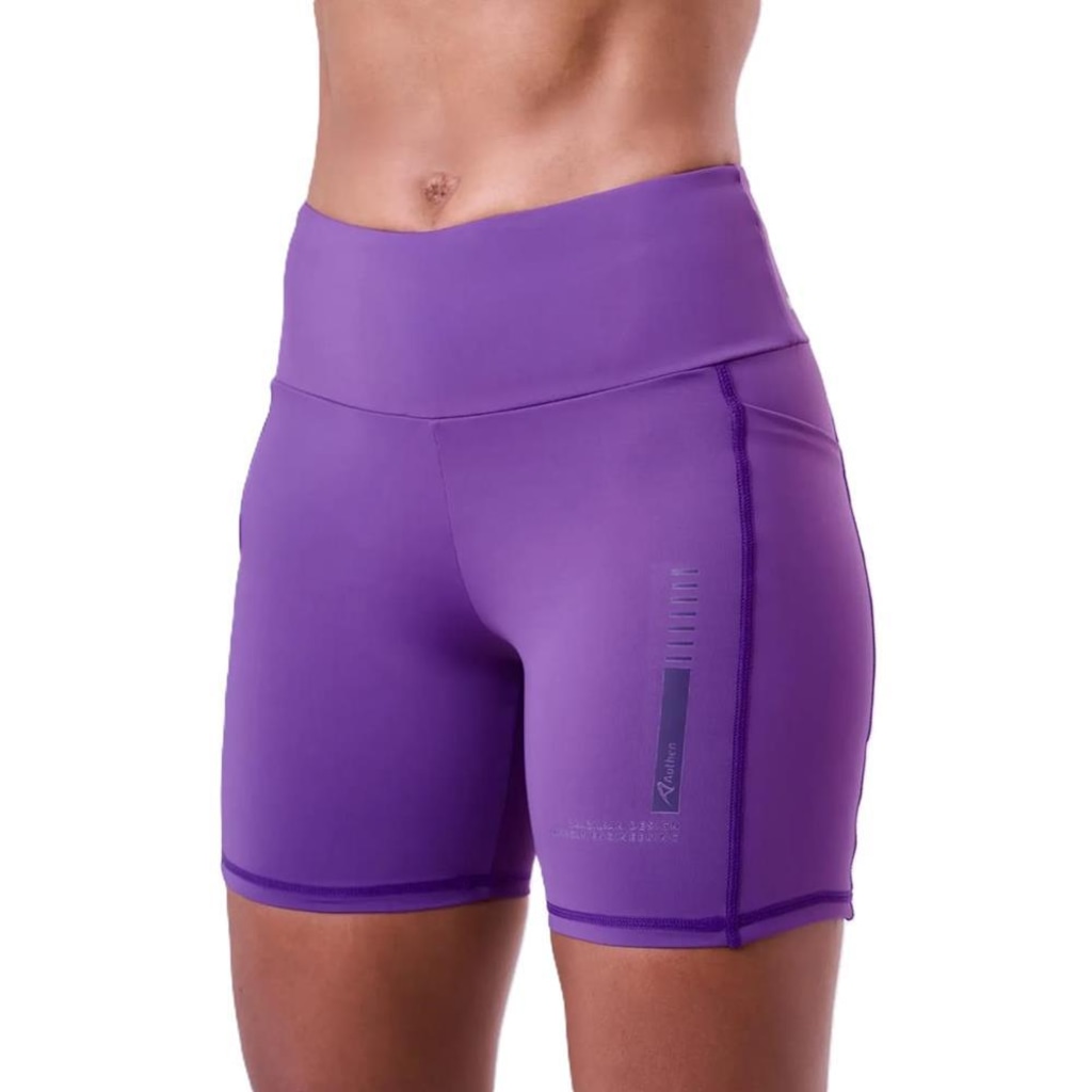 Imagem 5 do produto Bermuda Feminina Running Bolso 15Cm Authen Signature Samba