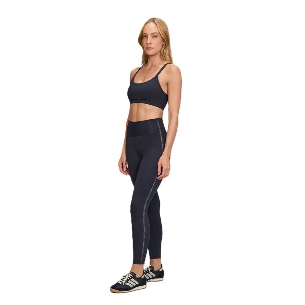 Imagem 1 do produto Calça Feminina Legging Alto Giro Preto Logo