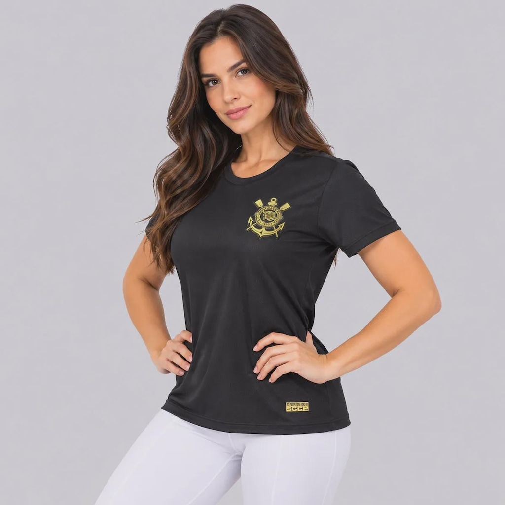 Imagem 2 do produto Camisa do Corinthians Ouro Feminina