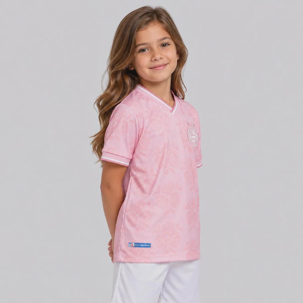 Imagem 2 do produto Camisa do Bahia Jacquard I Outubro Infantil