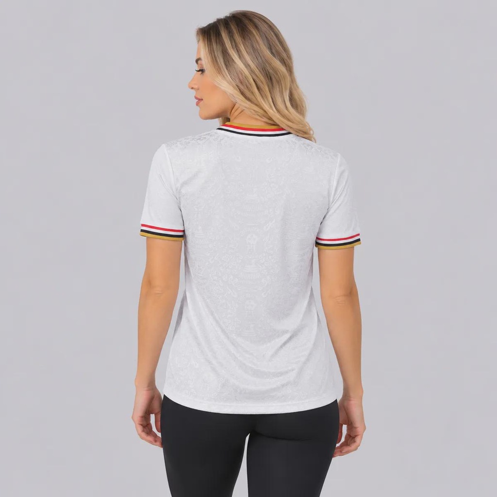 Imagem 4 do produto Camisa do São Paulo Retrô 2005 Jacquard Feminina