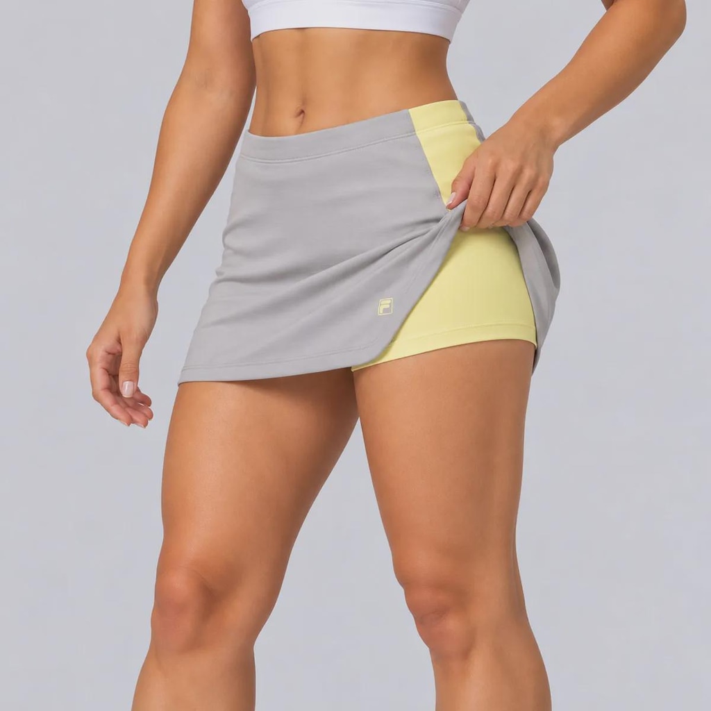Imagem 3 do produto Shorts Saia Fila Life Block Color Feminino