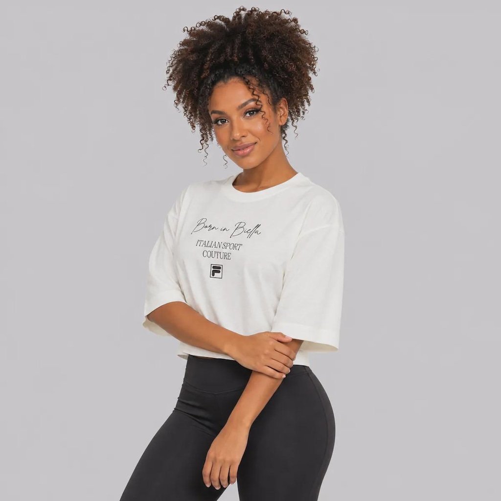 Imagem 2 do produto Camiseta Fila Cropped Sport Couture Graphic Feminina