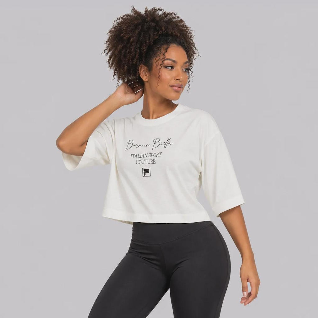 Imagem 3 do produto Camiseta Fila Cropped Sport Couture Graphic Feminina