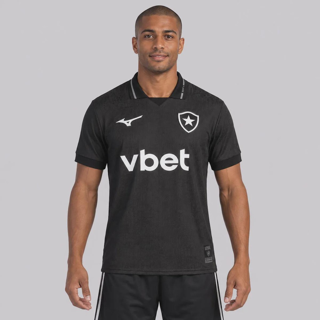 Imagem 1 do produto Camisa do Botafogo II 26/27 Jogador Mizuno Masculina