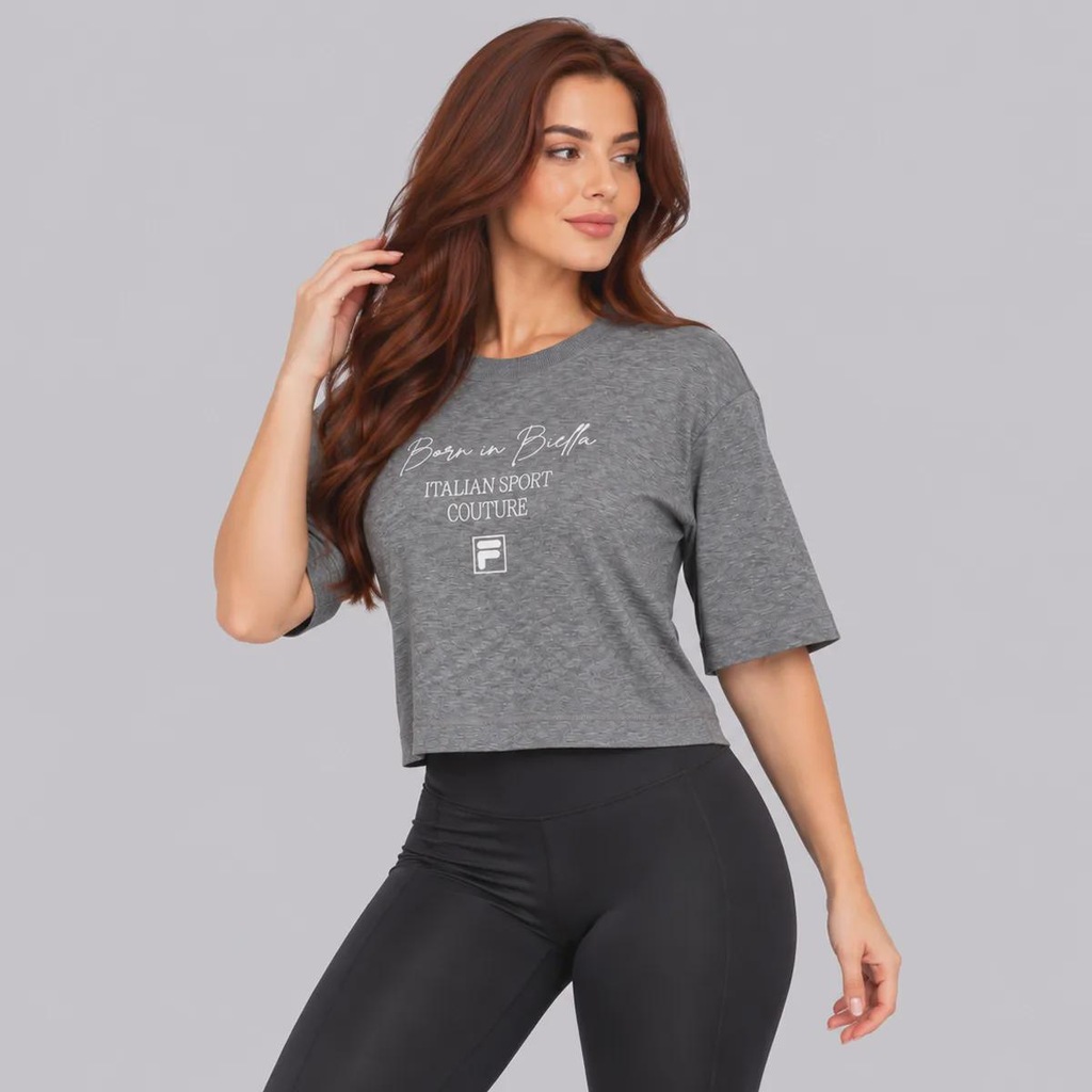 Imagem 3 do produto Camiseta Fila Cropped Sport Couture Graphic Feminina
