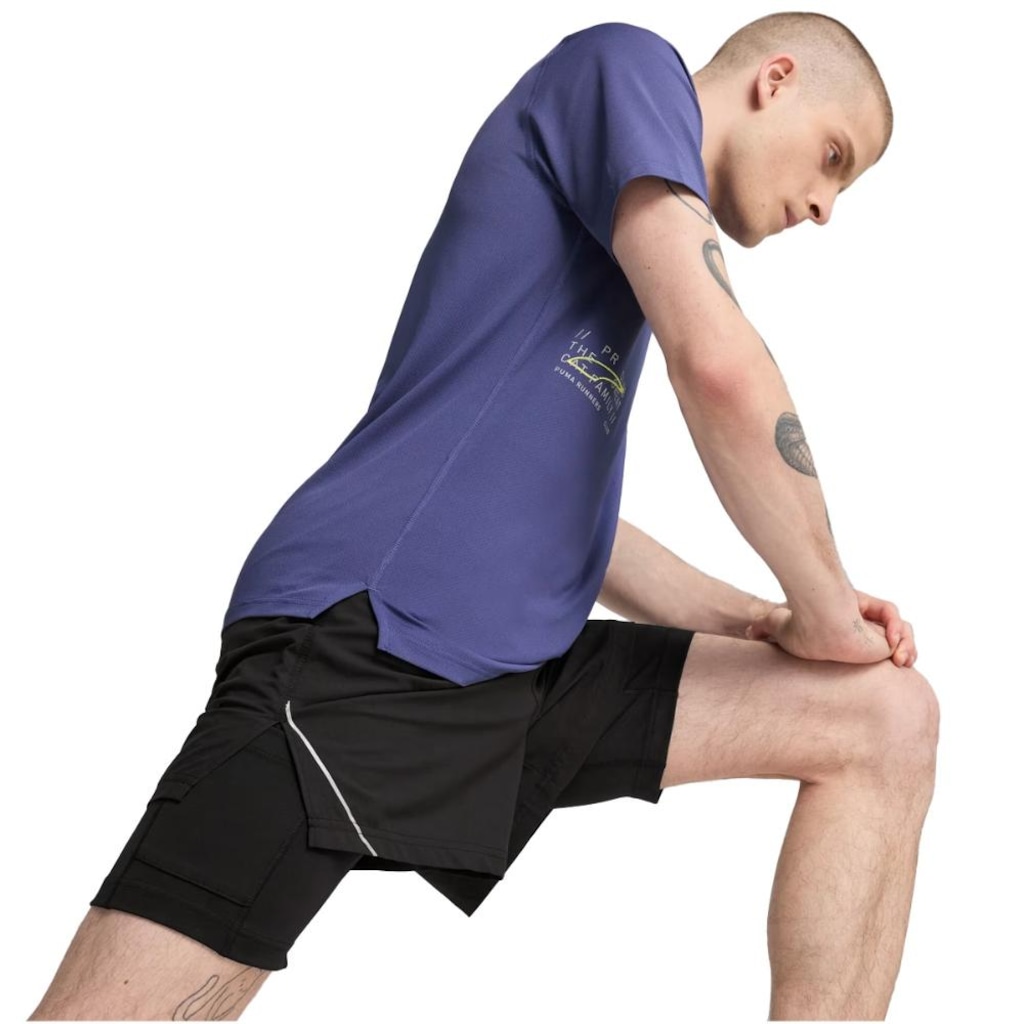 Imagem 3 do produto Bermuda Shorts Puma de Corrida Ultraweave 2-in-1 5" Masculina