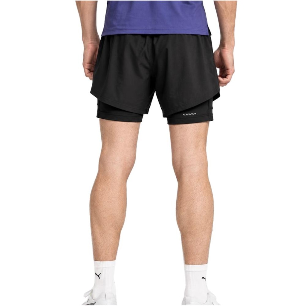Imagem 4 do produto Bermuda Shorts Puma de Corrida Ultraweave 2-in-1 5" Masculina