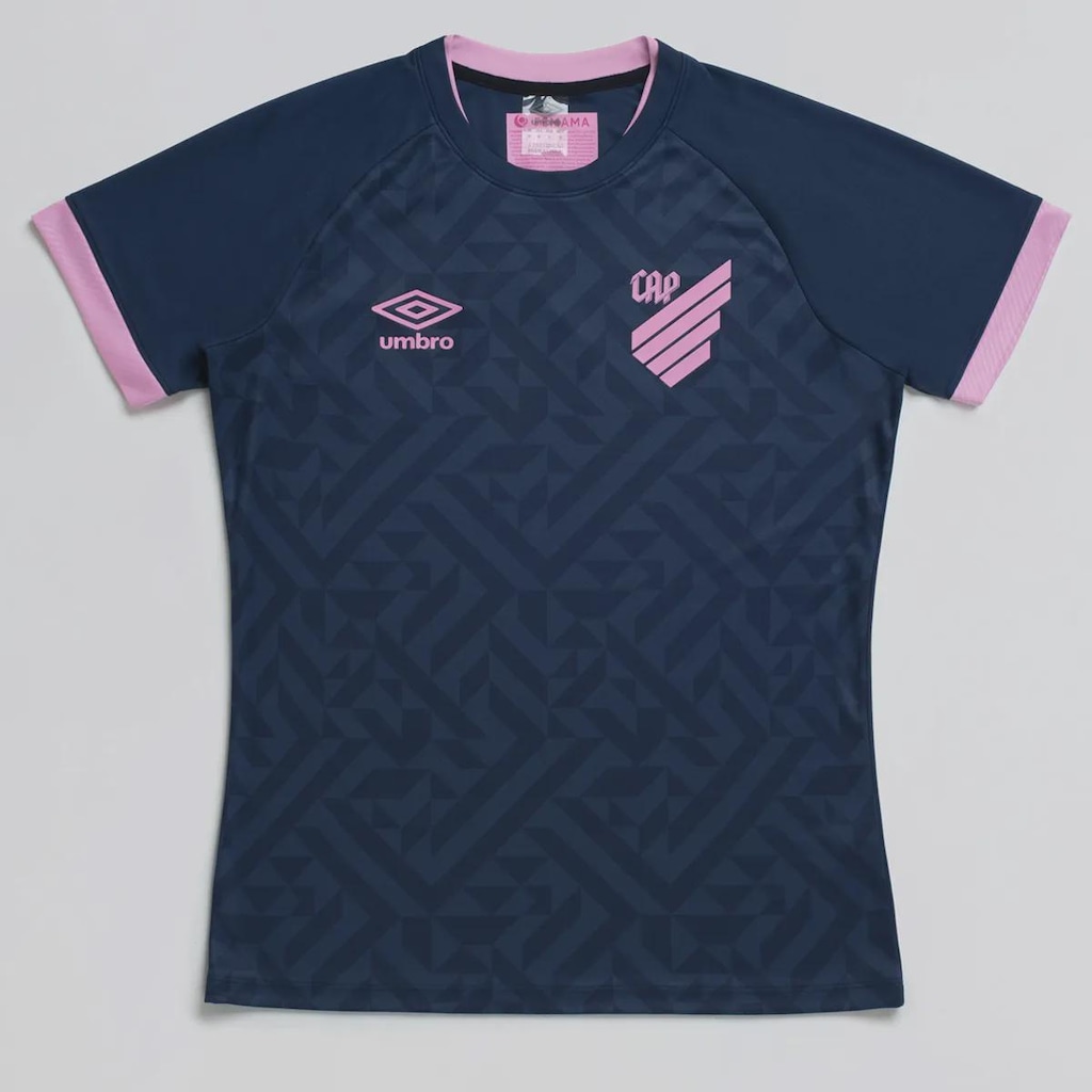 Imagem 5 do produto Camisa do Athletico Paranaense Outubro Rosa 26/27 Umbro Torcedor Feminina