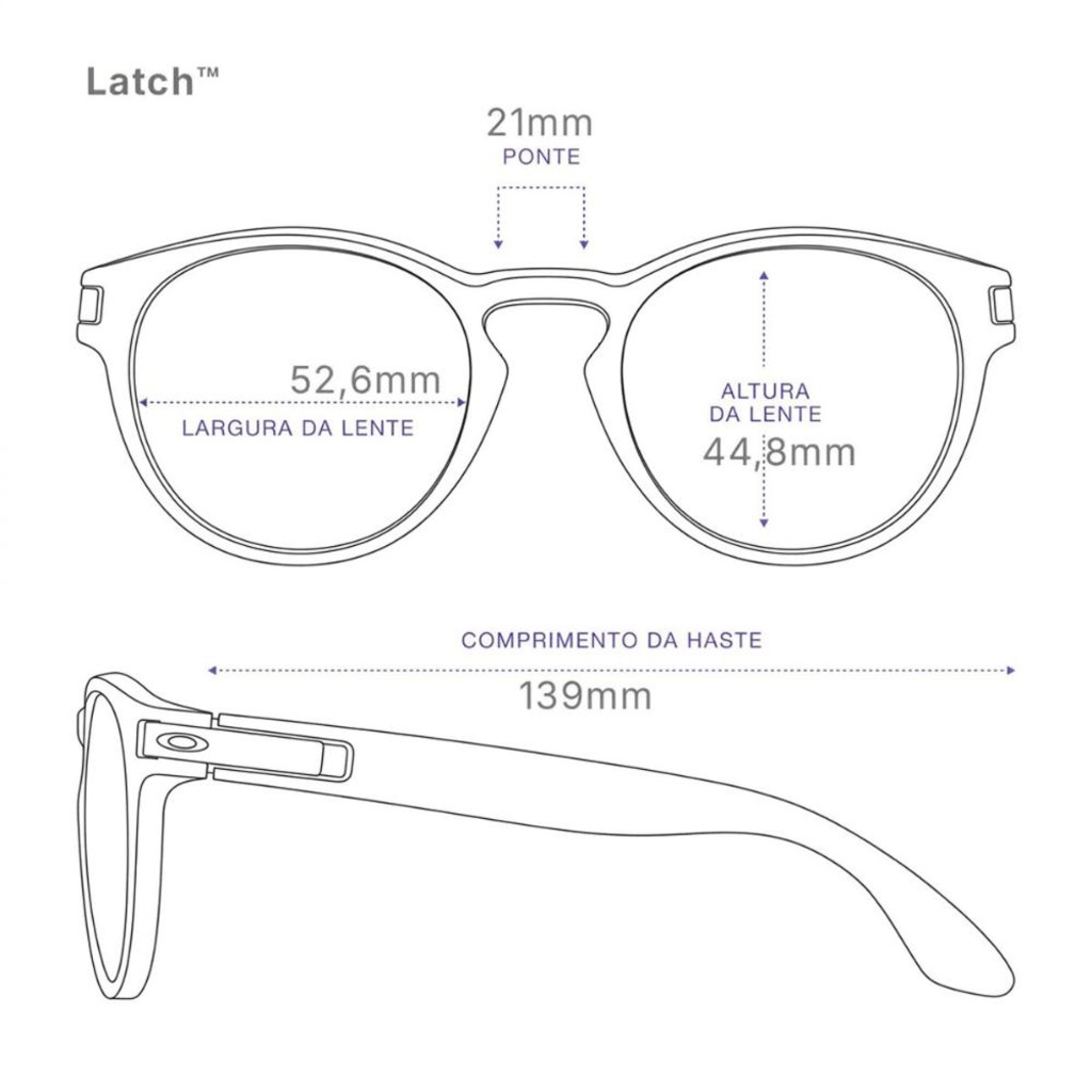 Imagem 5 do produto Óculos de Sol Oakley Latch Unissex