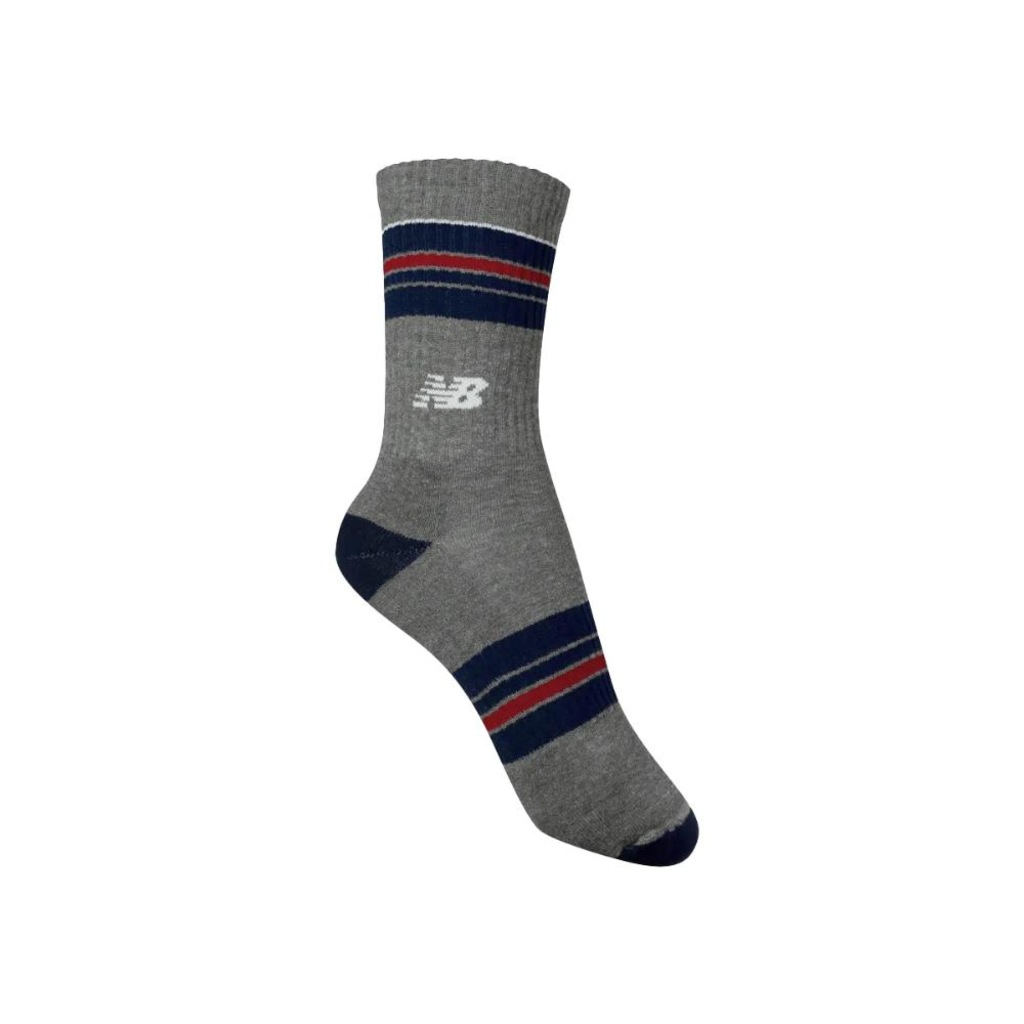 Imagem 2 do produto Meias Cano Alto New Balance Listras Canelada - Unissex