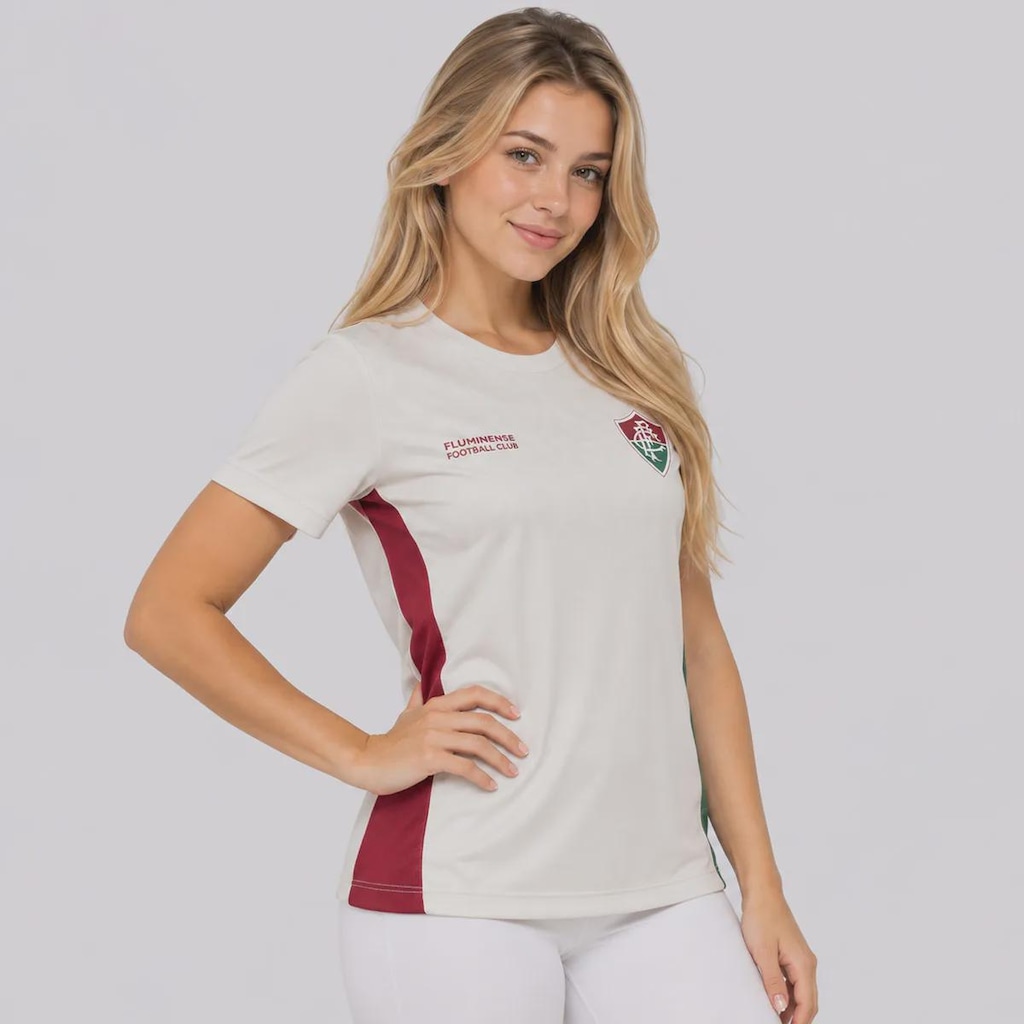 Imagem 3 do produto Camisa do Fluminense Liso Feminina