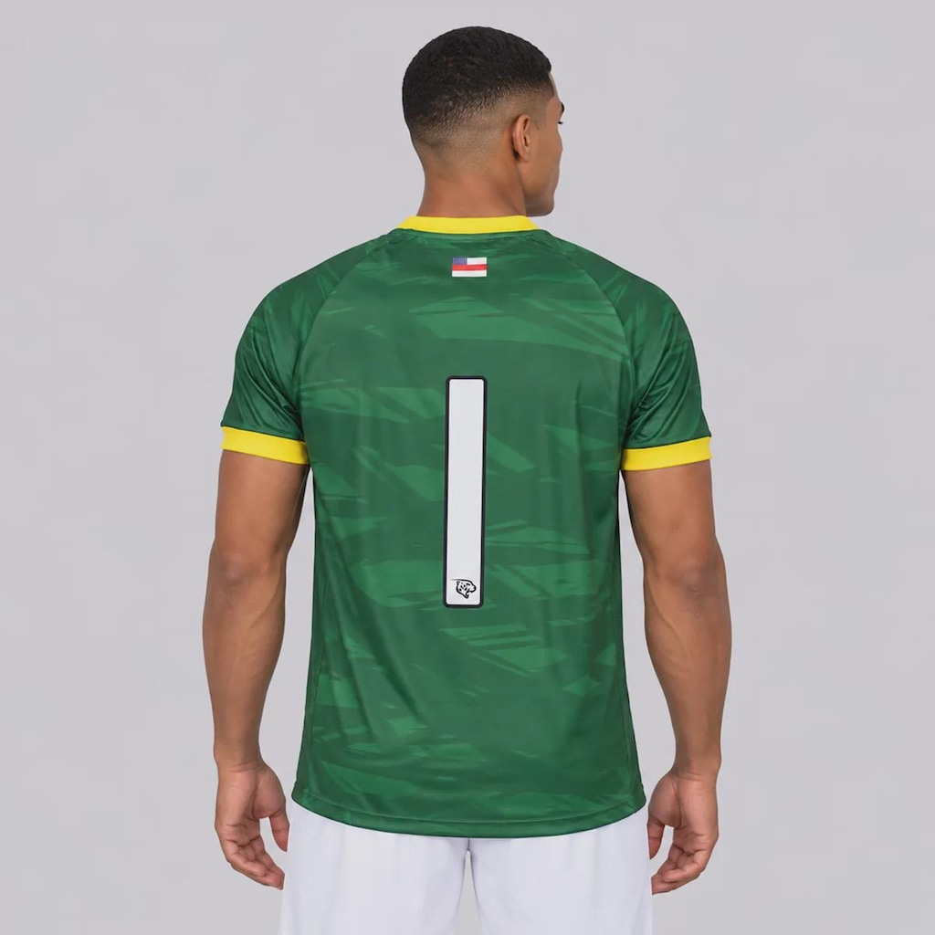 Imagem 4 do produto Camisa do Amazonas Goleiro III 2026 N° 1 Onça Masculina