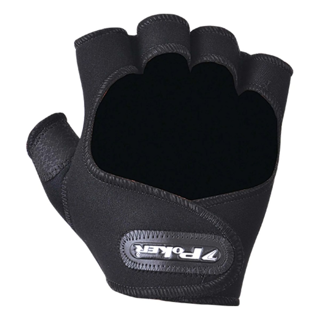 Imagem 2 do produto Luva Poker Neoprene Musculação Bike - Adulto