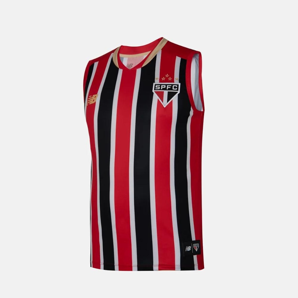 Imagem 3 do produto Camiseta Regata São Paulo II 25/26 Torcedor New Balance Masculina