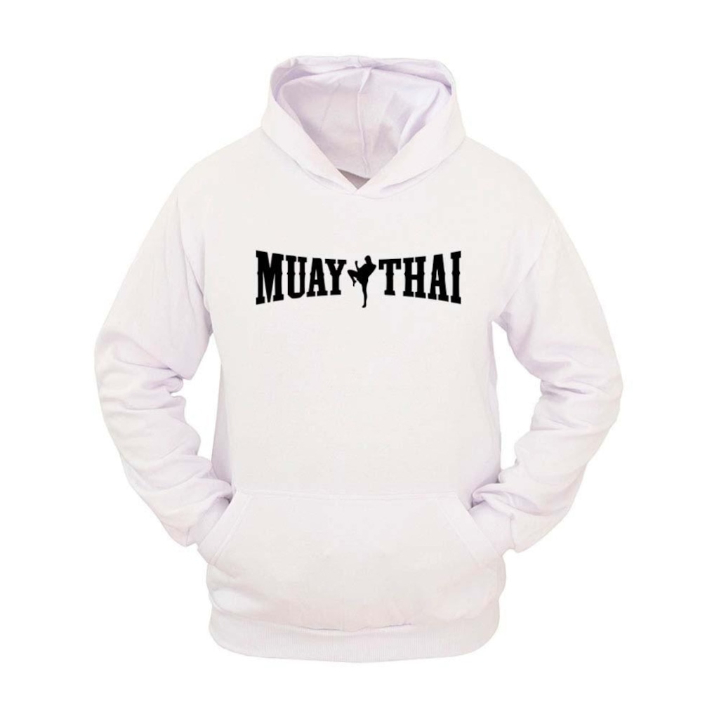 Imagem 4 do produto Kit 3 Moletom Ragor Algodão Flanelado Luta Muay Thai Masculina