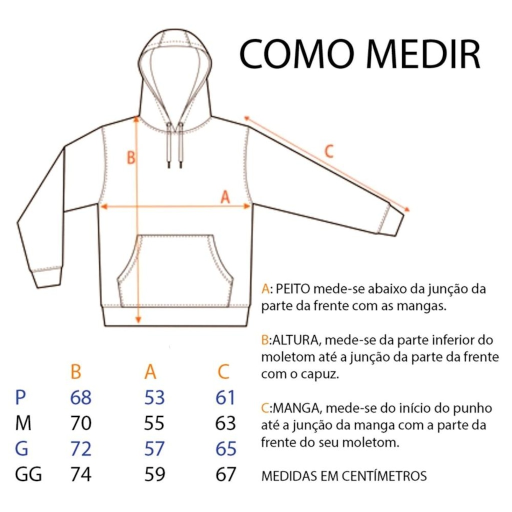 Imagem 5 do produto Kit 2 Moletom Ragor Algodão Flanelado Luta Muay Thai Masculino