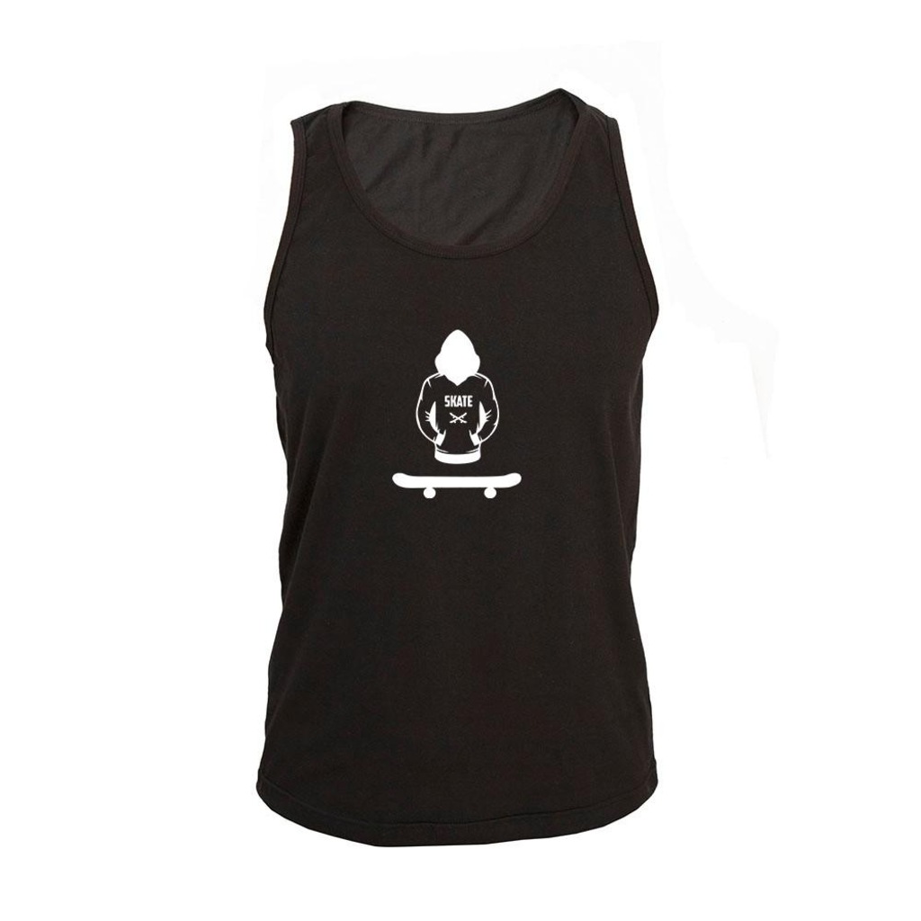 Imagem 2 do produto Camiseta Regata Masculina Algodão Skate Board Básica