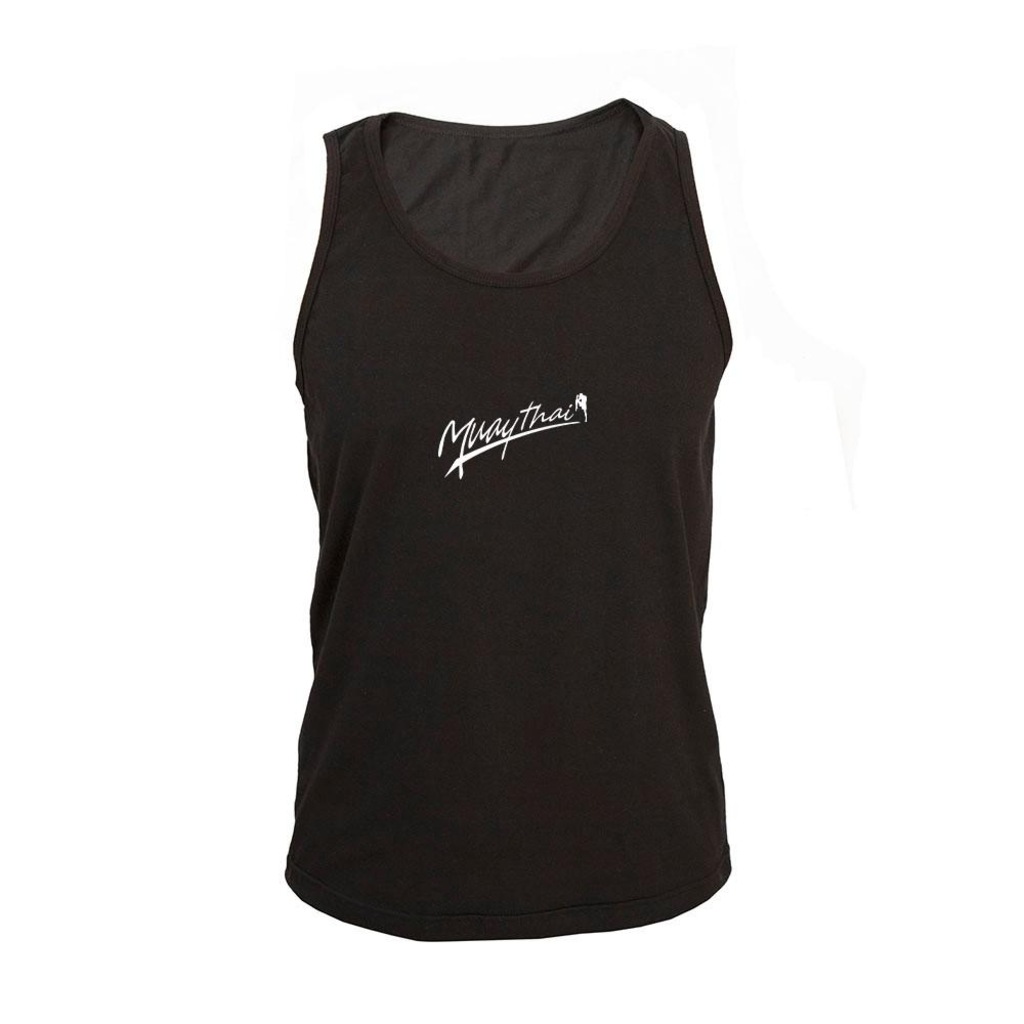Imagem 1 do produto Camiseta Regata Masculina Algodão Muay Thay 7 Básica