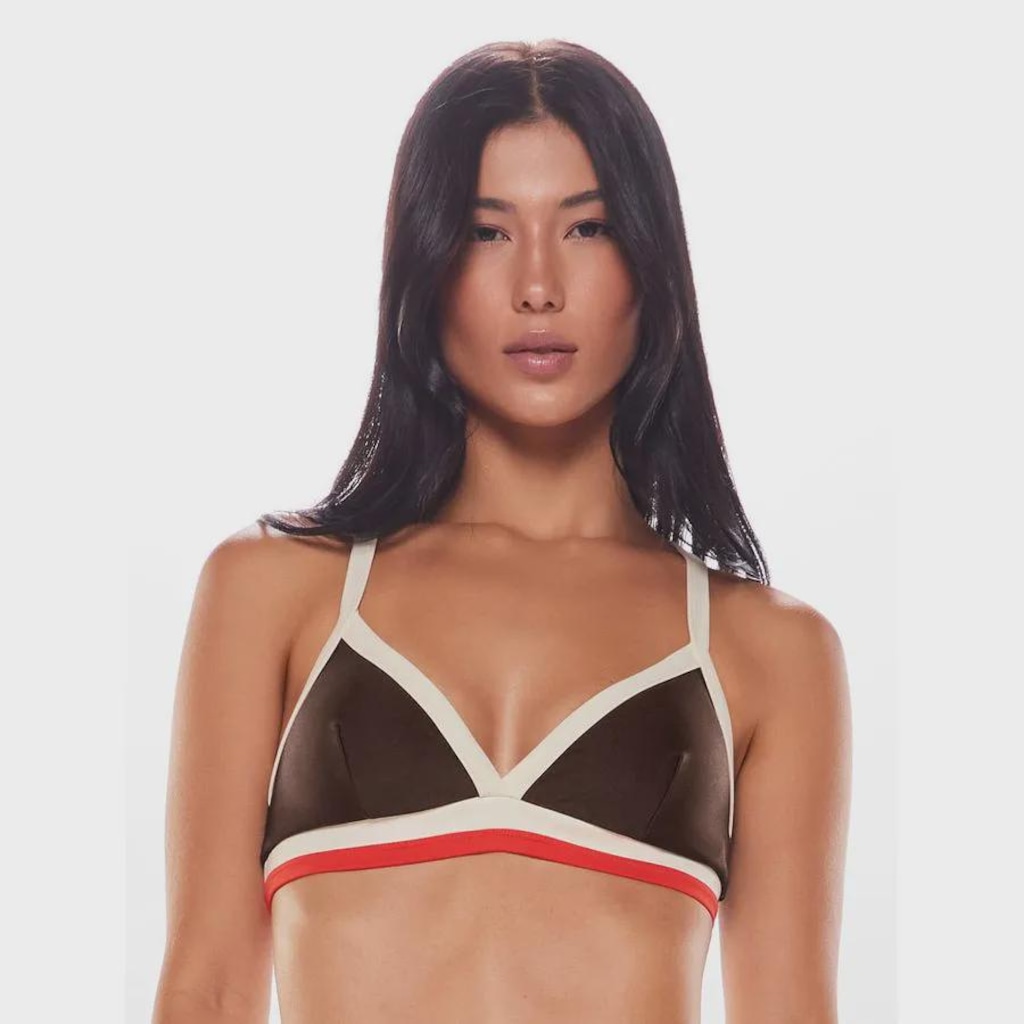 Imagem 2 do produto Top Alça Cruzada BODYFORSURE Liso Oasis - Feminino