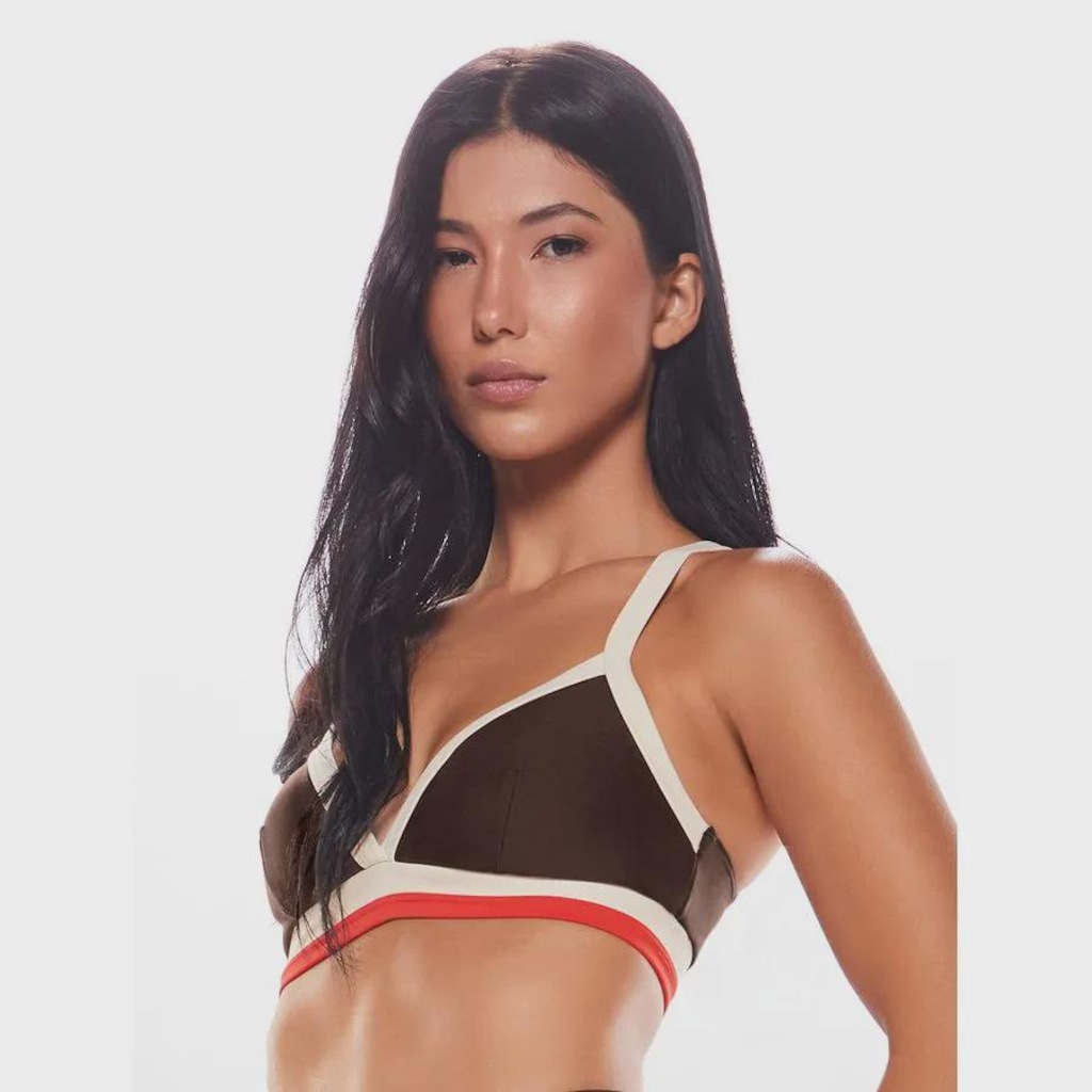 Imagem 4 do produto Top Alça Cruzada BODYFORSURE Liso Oasis - Feminino
