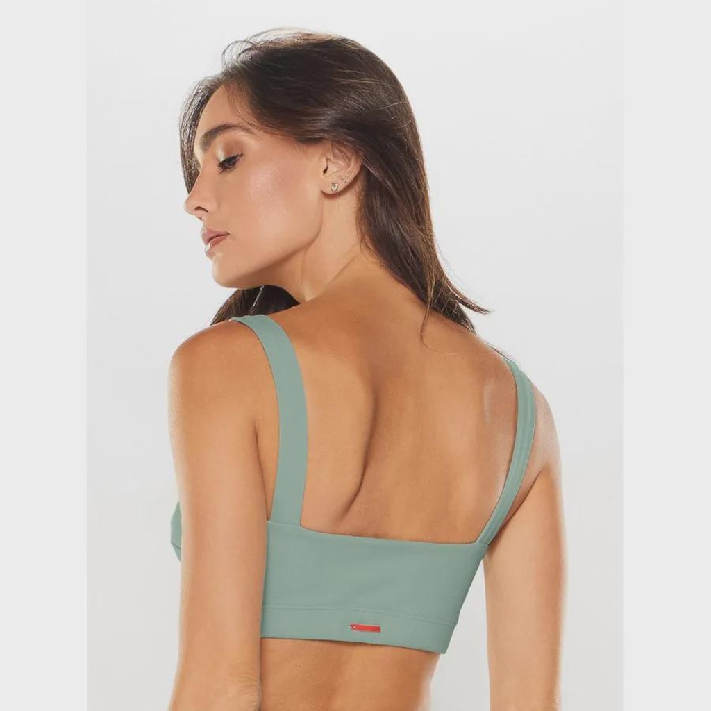 Imagem 3 do produto Top Alça Reta BODYFORSURE Liso Move Colors - Feminino
