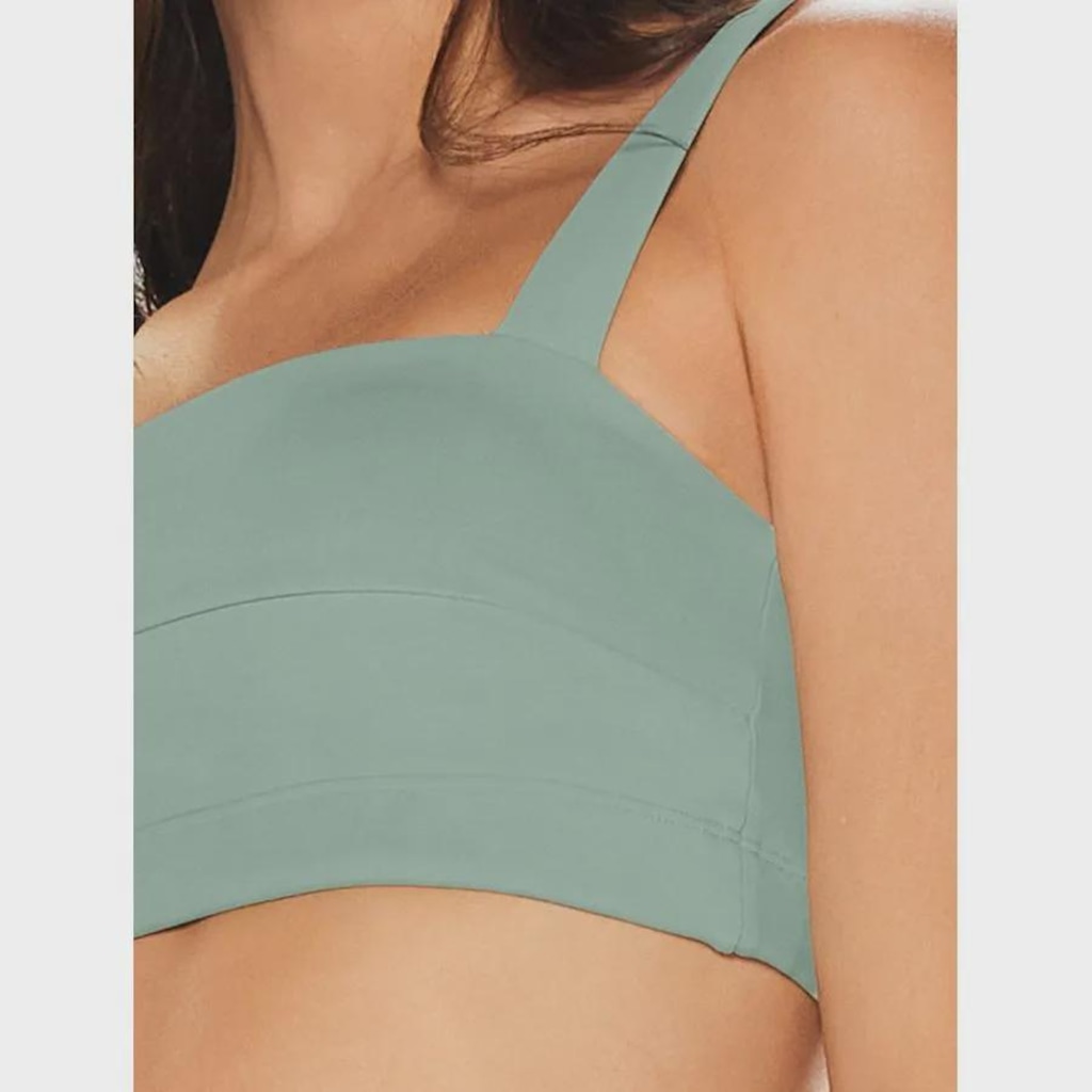 Imagem 4 do produto Top Alça Reta BODYFORSURE Liso Move Colors - Feminino