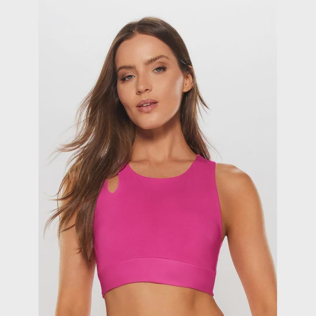 Imagem 2 do produto Top Nadador BODYFORSURE Liso Move Colors - Feminino