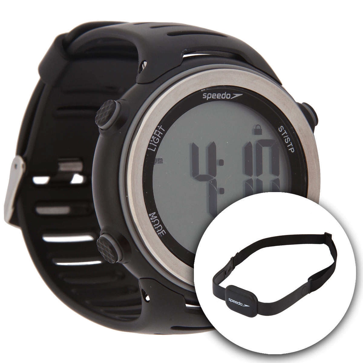 Monitor Cardíaco Speedo 66001g0 Com Cinta de Transmissão