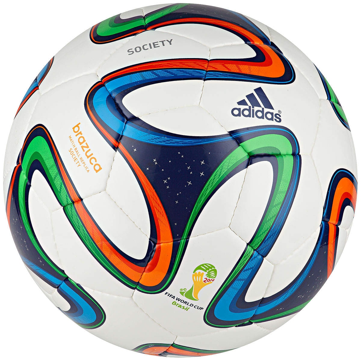 Bola de Futebol Society adidas Brazuca WC 14 | Centauro