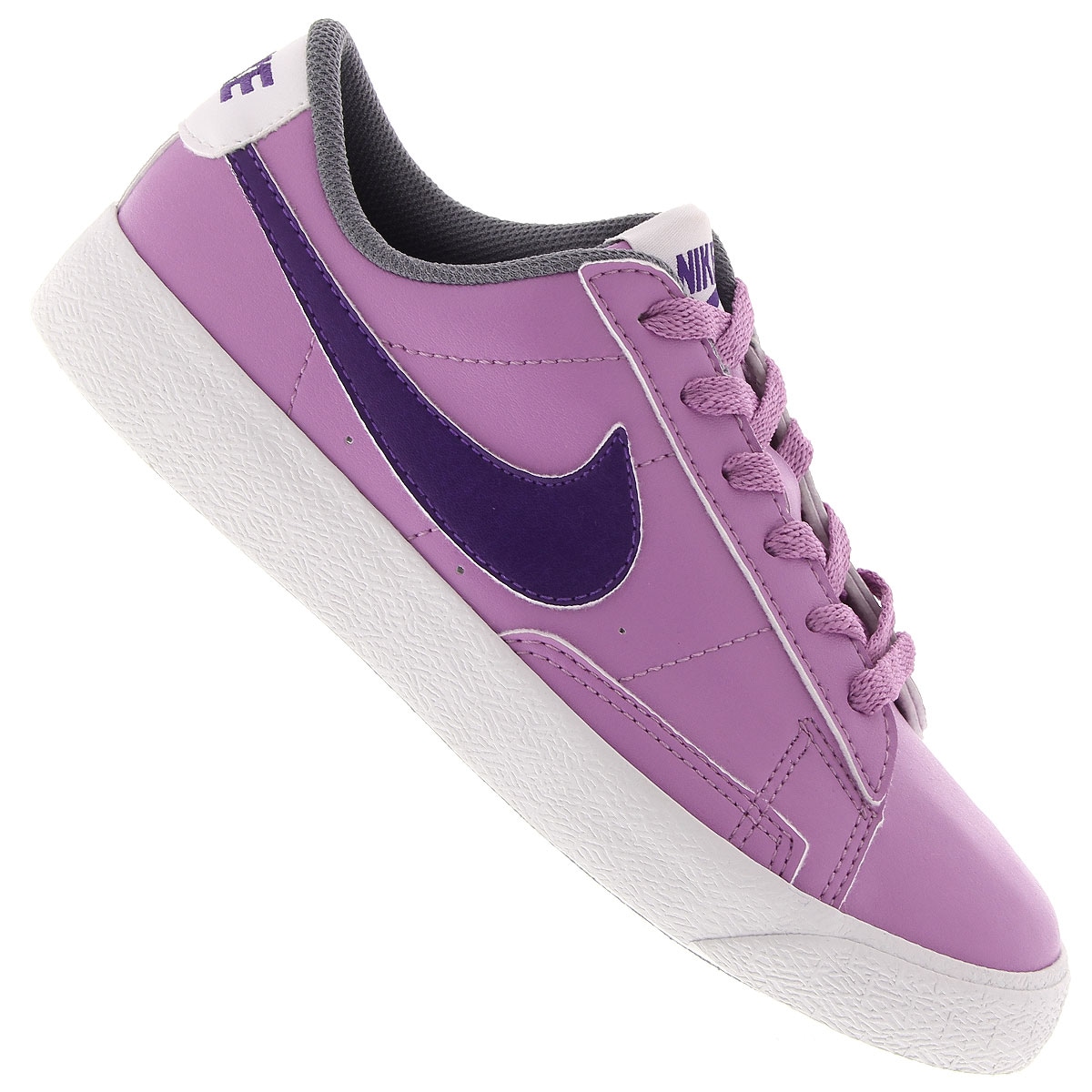 nike blazer low womens purple