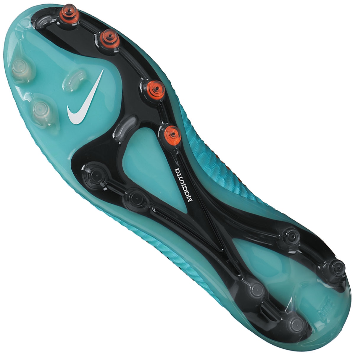 シューズ NIKE Magista Obra FG 27cm Chuteira Campo NIKE Magista Obra II FG Amarelo Laranja