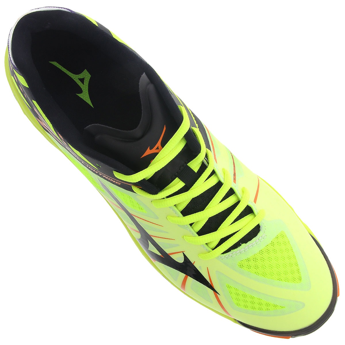 新品Mizuno Wave Lightning Z6 25㎝ Mizuno Wave Lightning Z6 Tênis de vôlei feminino, Branco