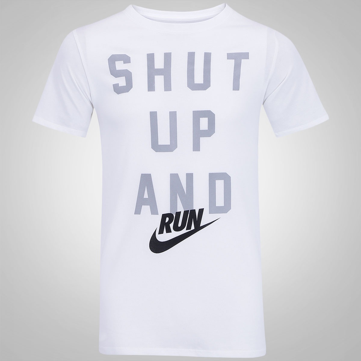 nike shut up and run t shirt