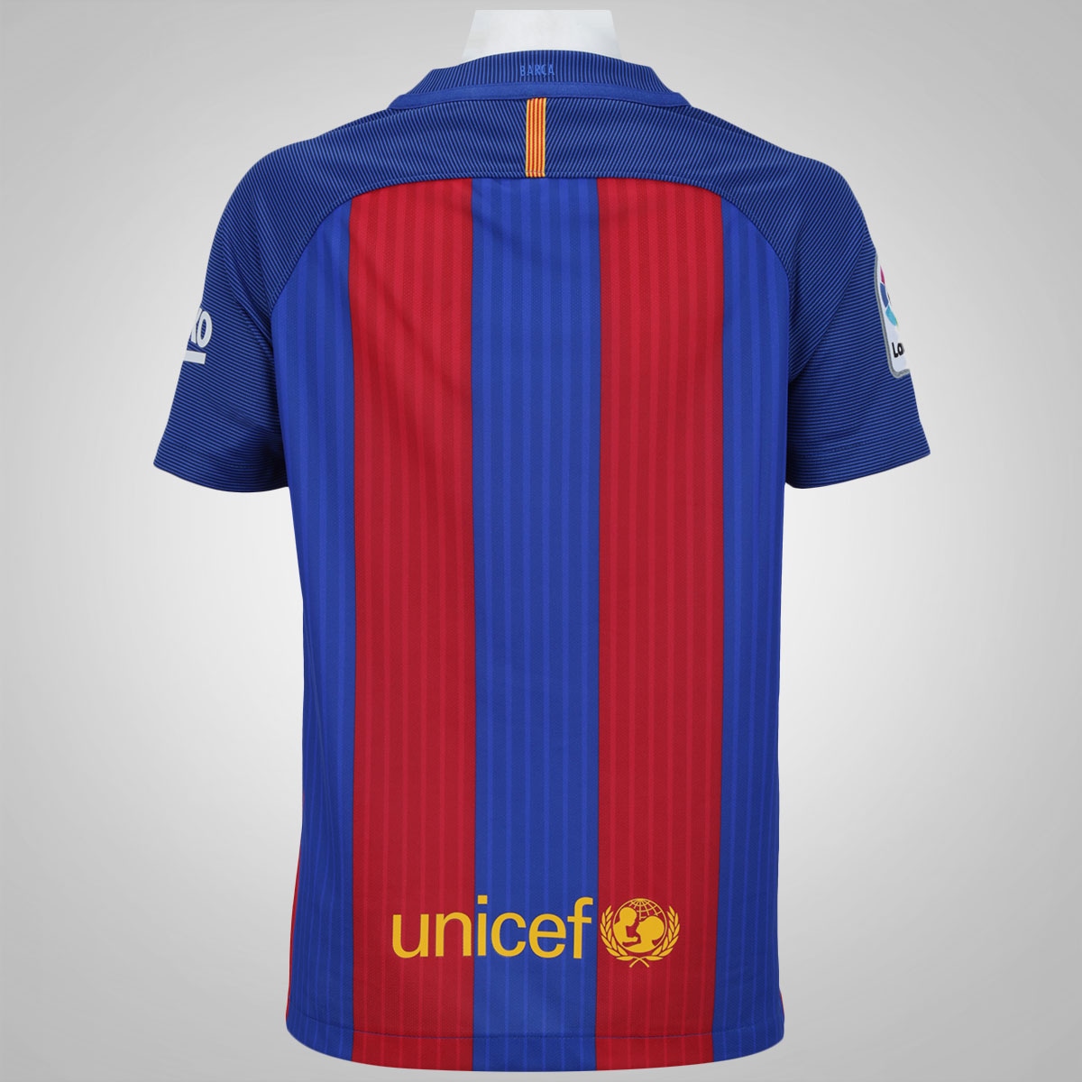 Camisa Barcelona I 16/17 Nike com Patrocínio - Infantil