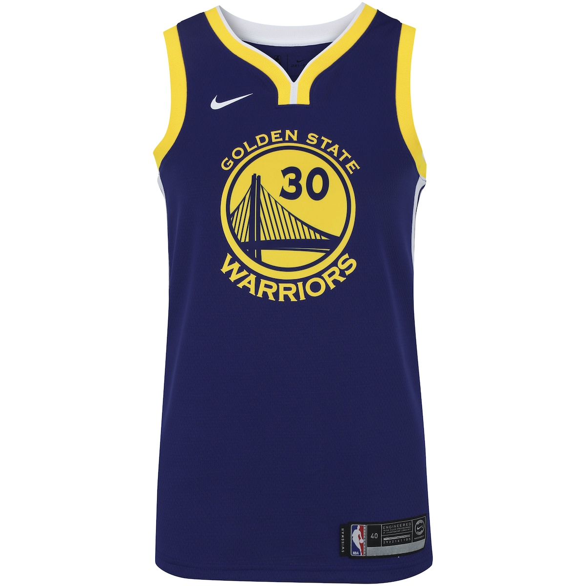 Camiseta Regata Nike NBA Golden State Warriors nº 30 Curry
